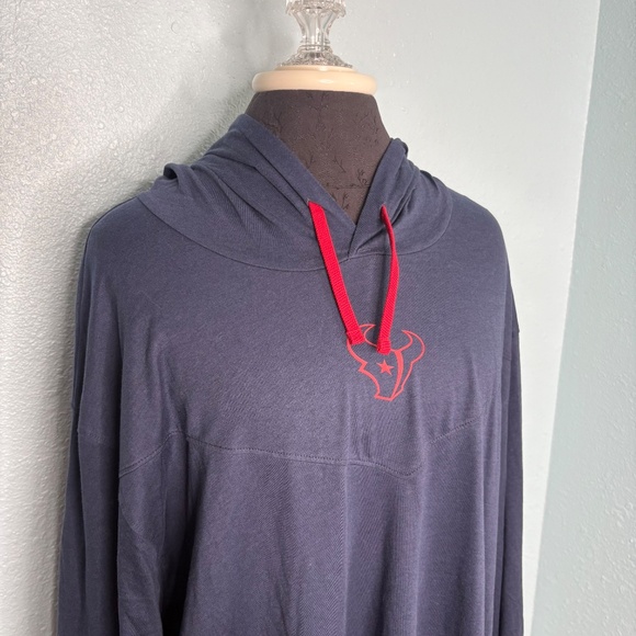 NWT NFL Nike On Field Apparel Houston Texans Mens Hooded Shirt - Picture 4 of 16